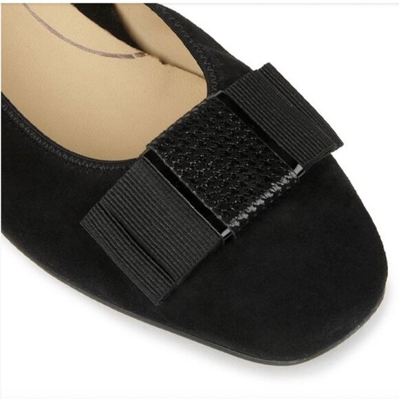 ARA High Soft Black Suide Shoes - Picture 9 of 12